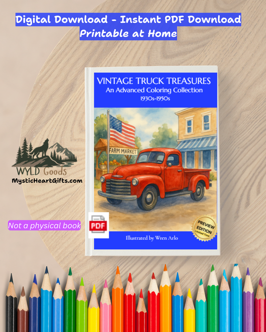 Classic Rides to Color: New Digital & Paperback Editions!