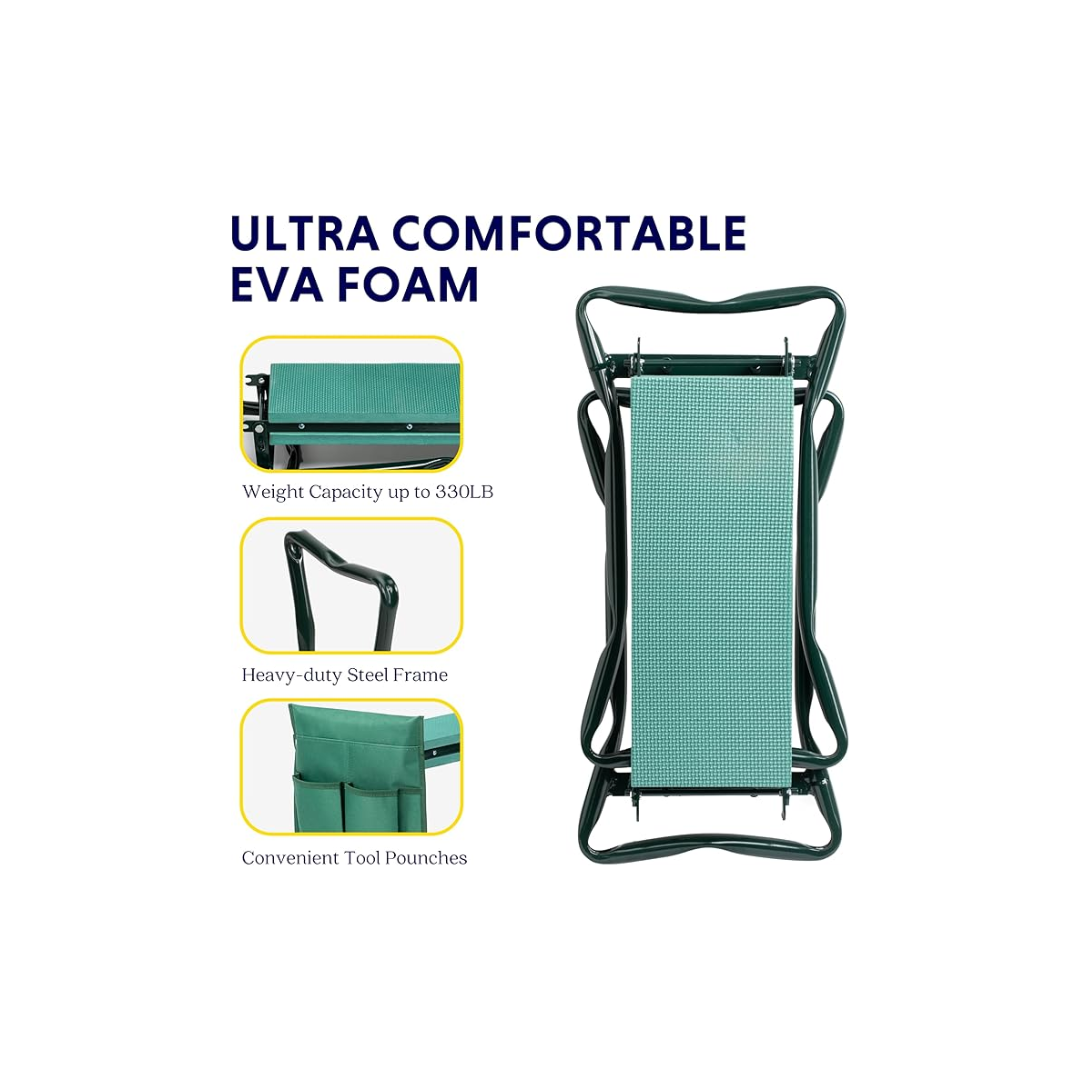 Multifunctional Kneeler & Seat - 2025 Upgrade