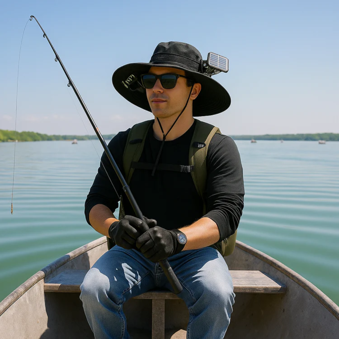 The BreezeBoss™ Solar Cooling Hat