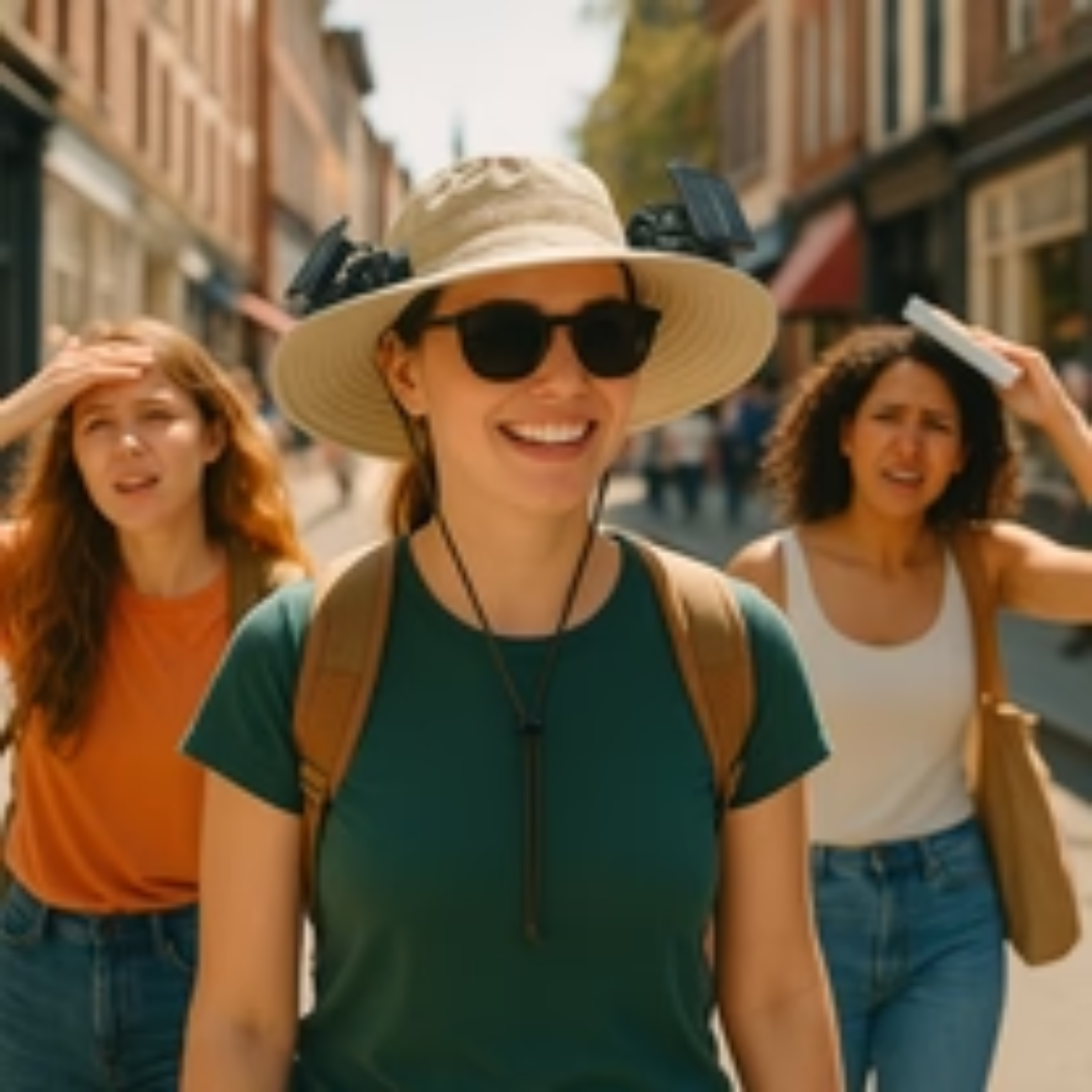 The BreezeBoss™ Solar Cooling Hat