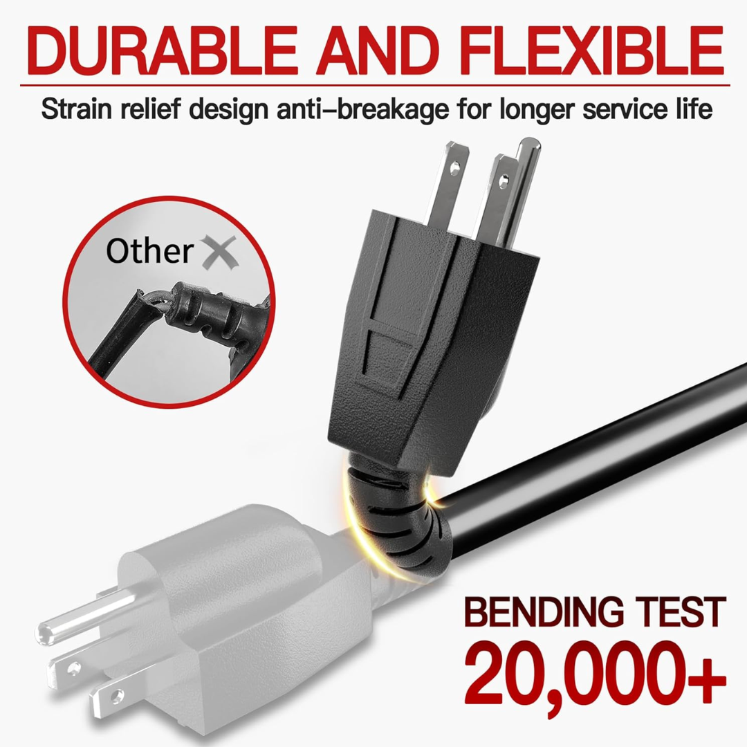 15ft All-Weather Outdoor Extension Cord
