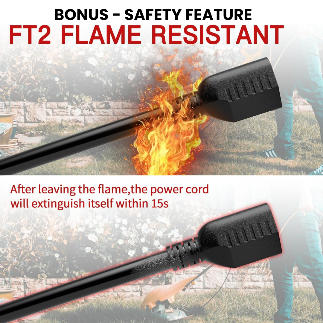 15ft All-Weather Outdoor Extension Cord