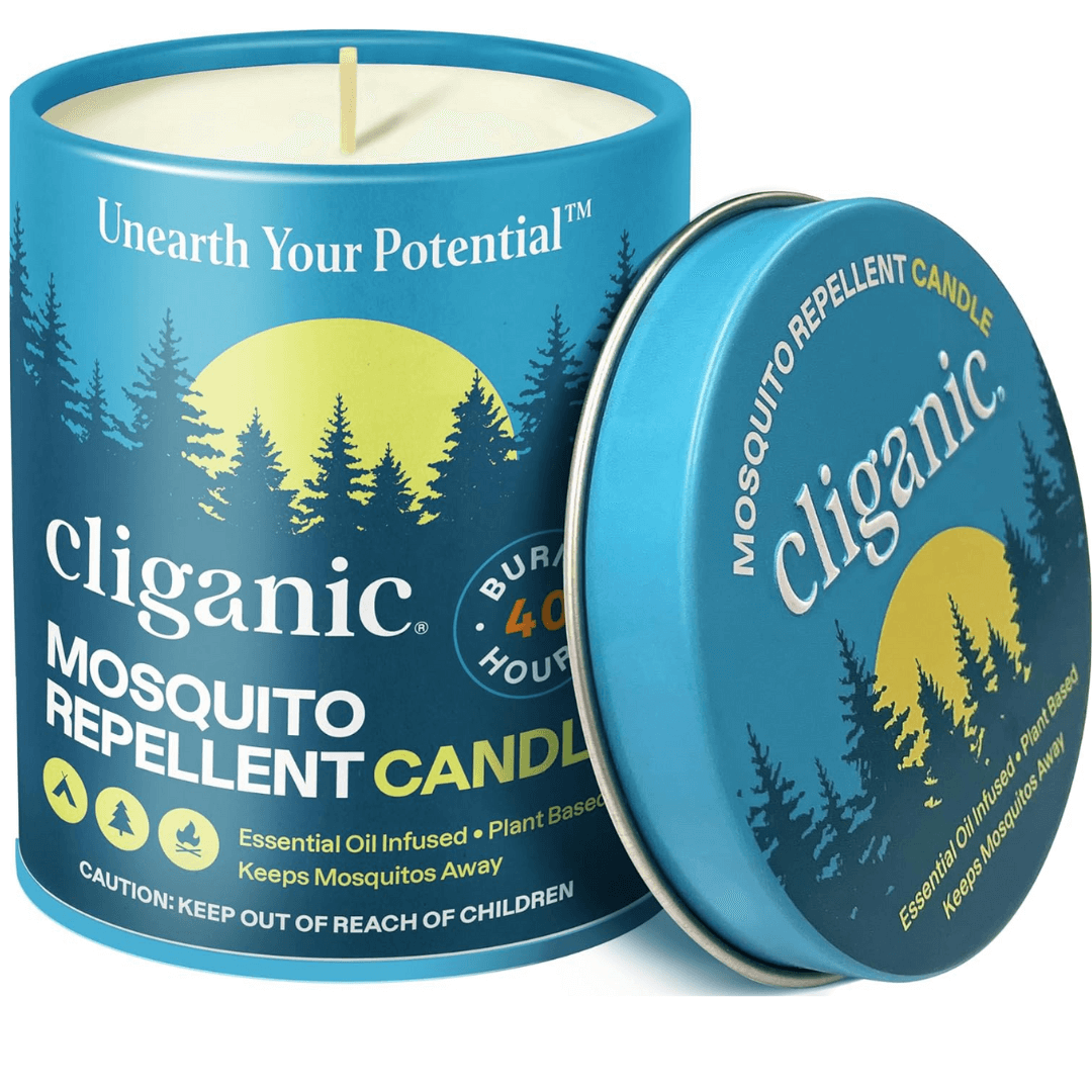 Mosquito Repellent Candle – 40-Hour Burn