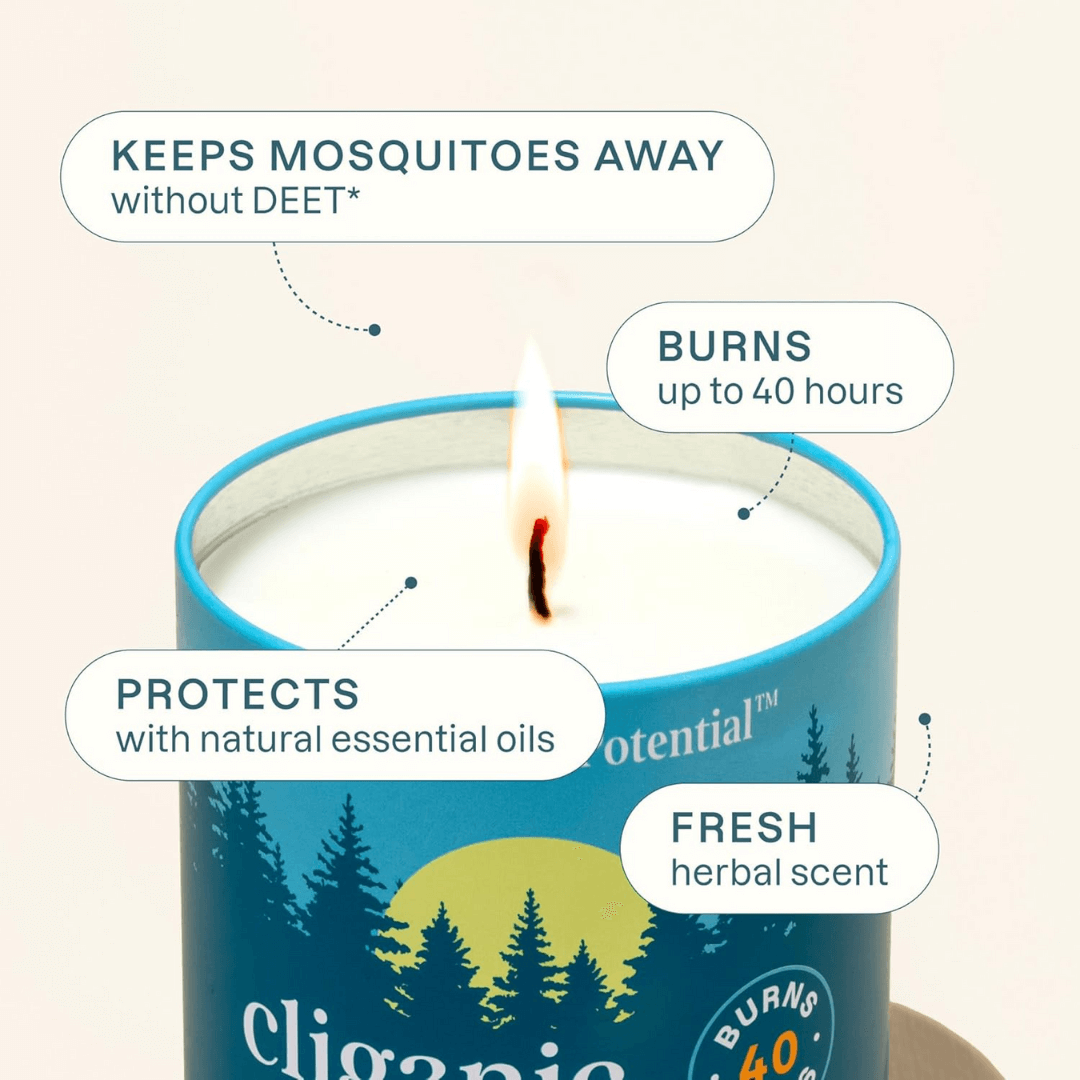 Mosquito Repellent Candle – 40-Hour Burn