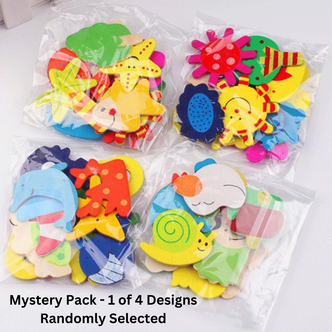Magnetic Fridge Cartoon Shapes