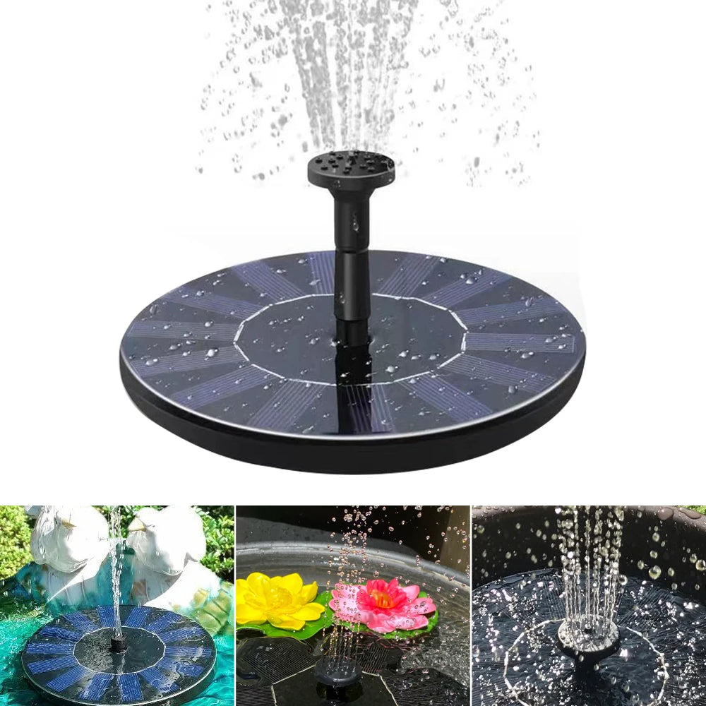 Solar Bird Bath Fountain