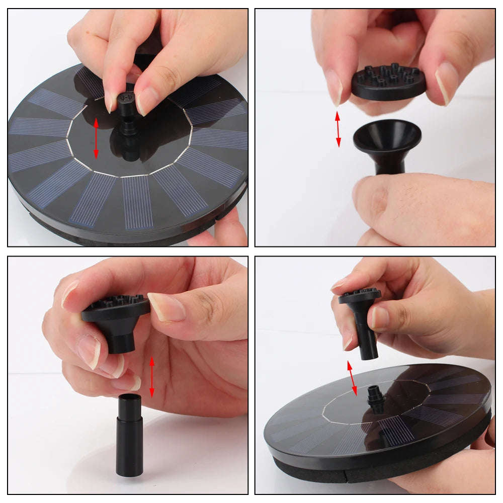 Solar Bird Bath Fountain