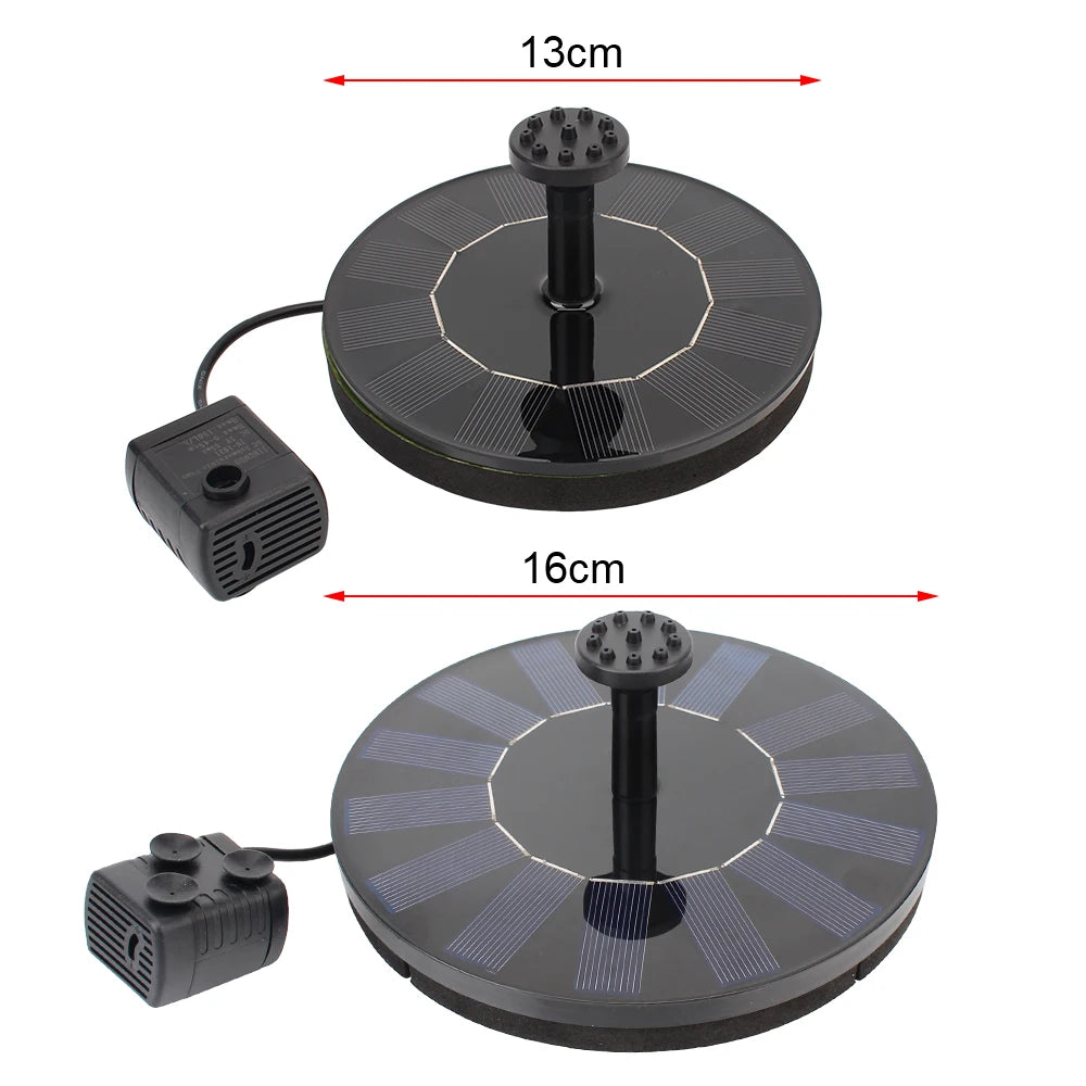 Solar Bird Bath Fountain