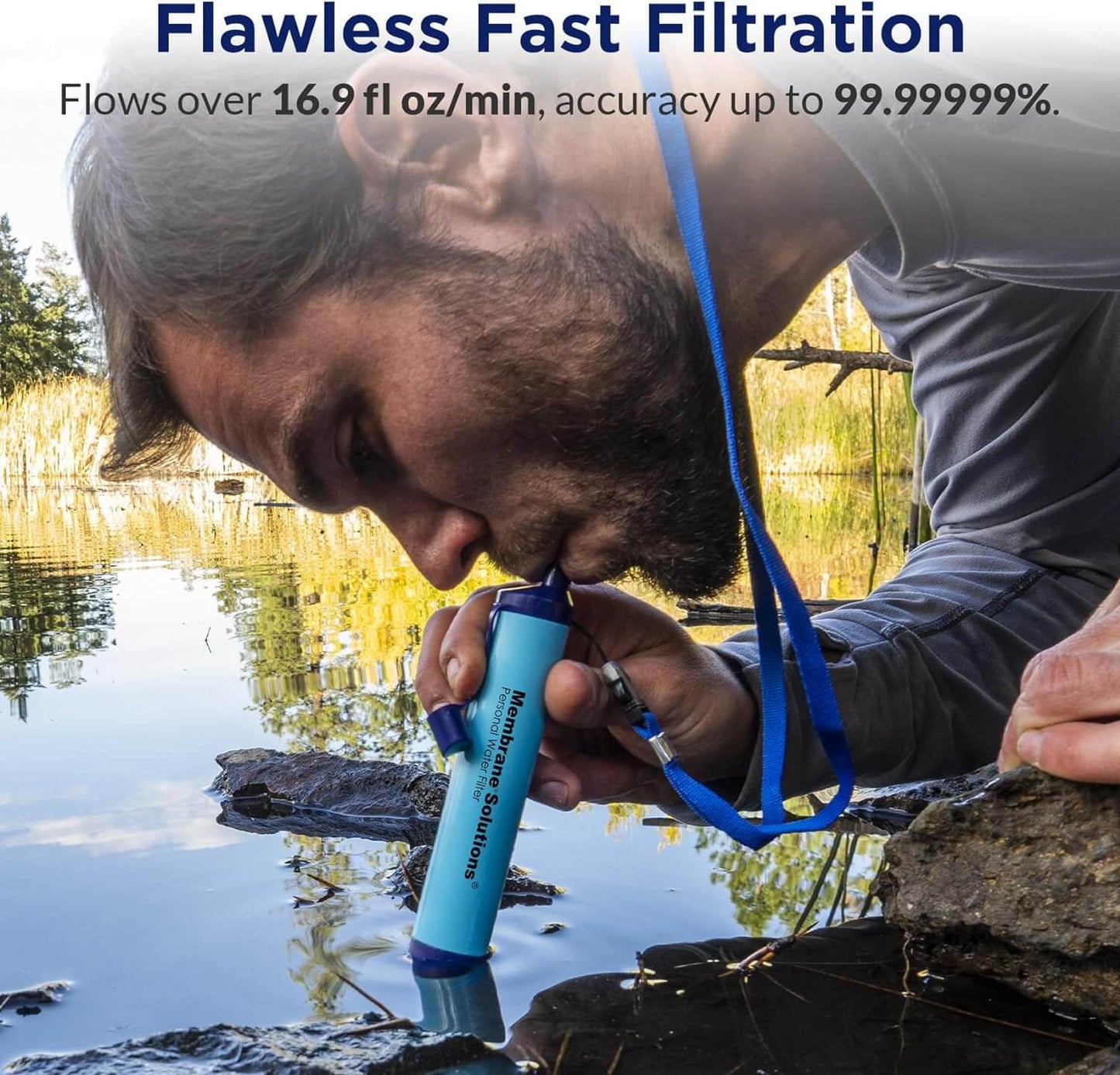 Survival Water Filter Straw