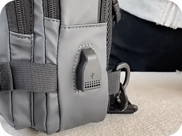 Waterproof Sling Crossbody Carry Backpack