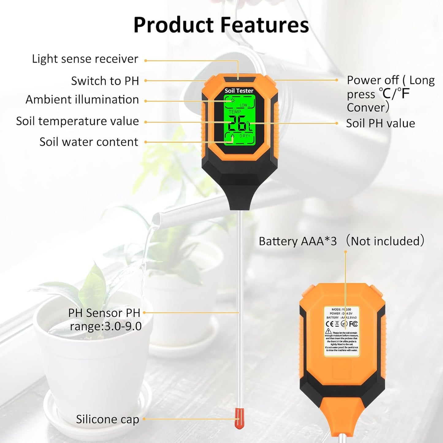 4-in-1 Moisture Meter
