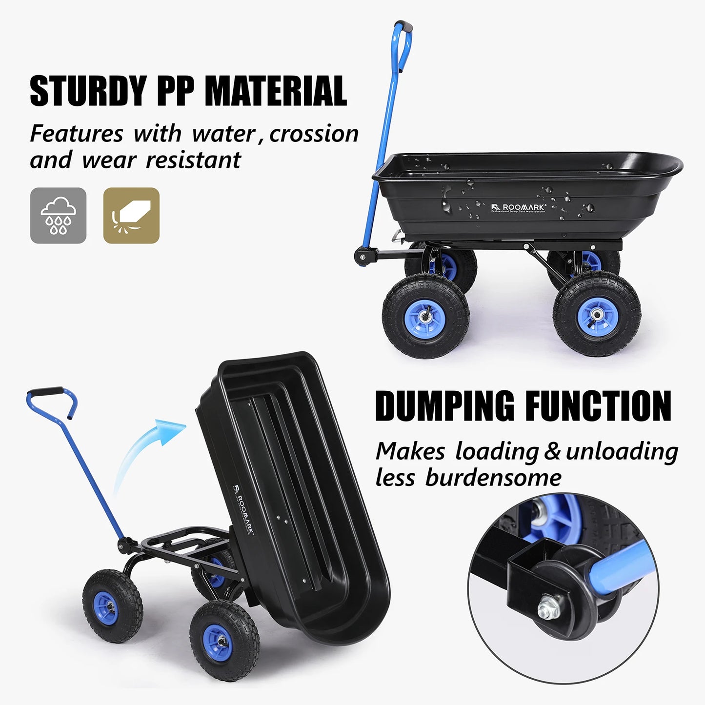 Heavy-Duty Garden Hauler