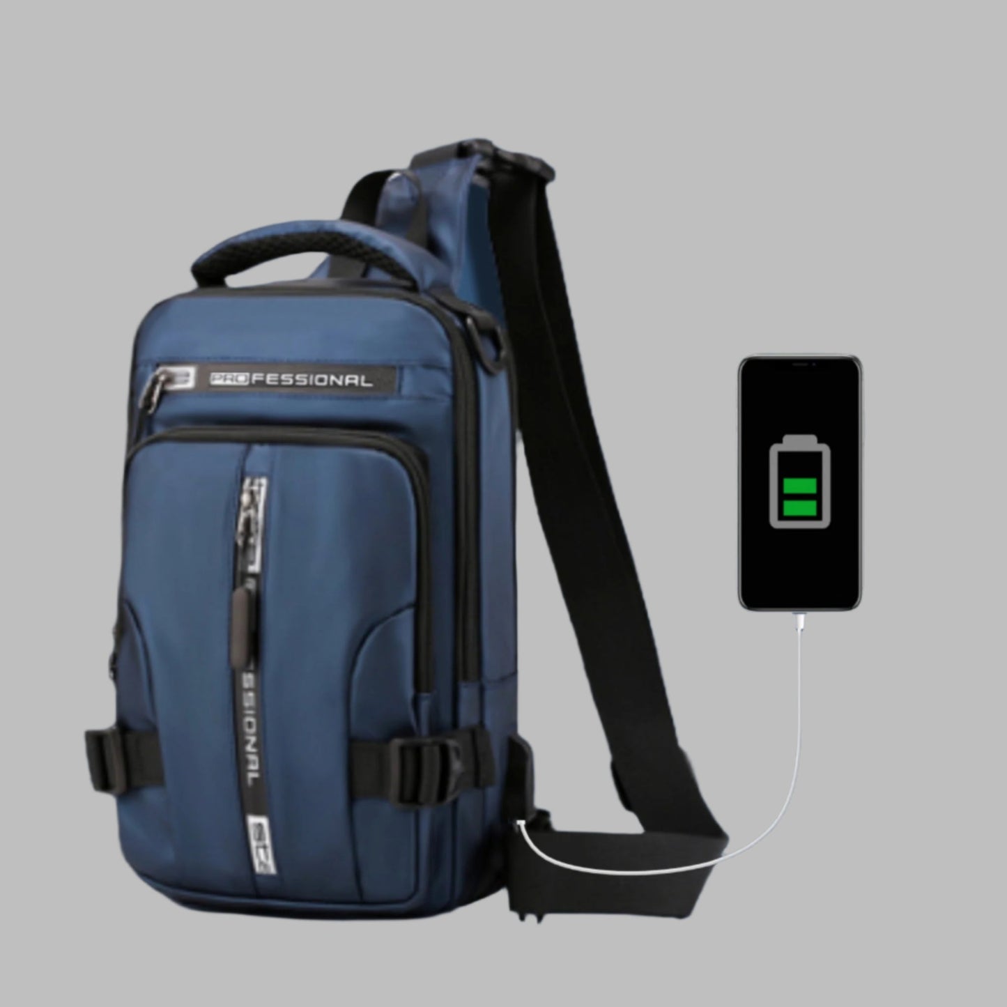 Waterproof Sling Crossbody Carry Backpack