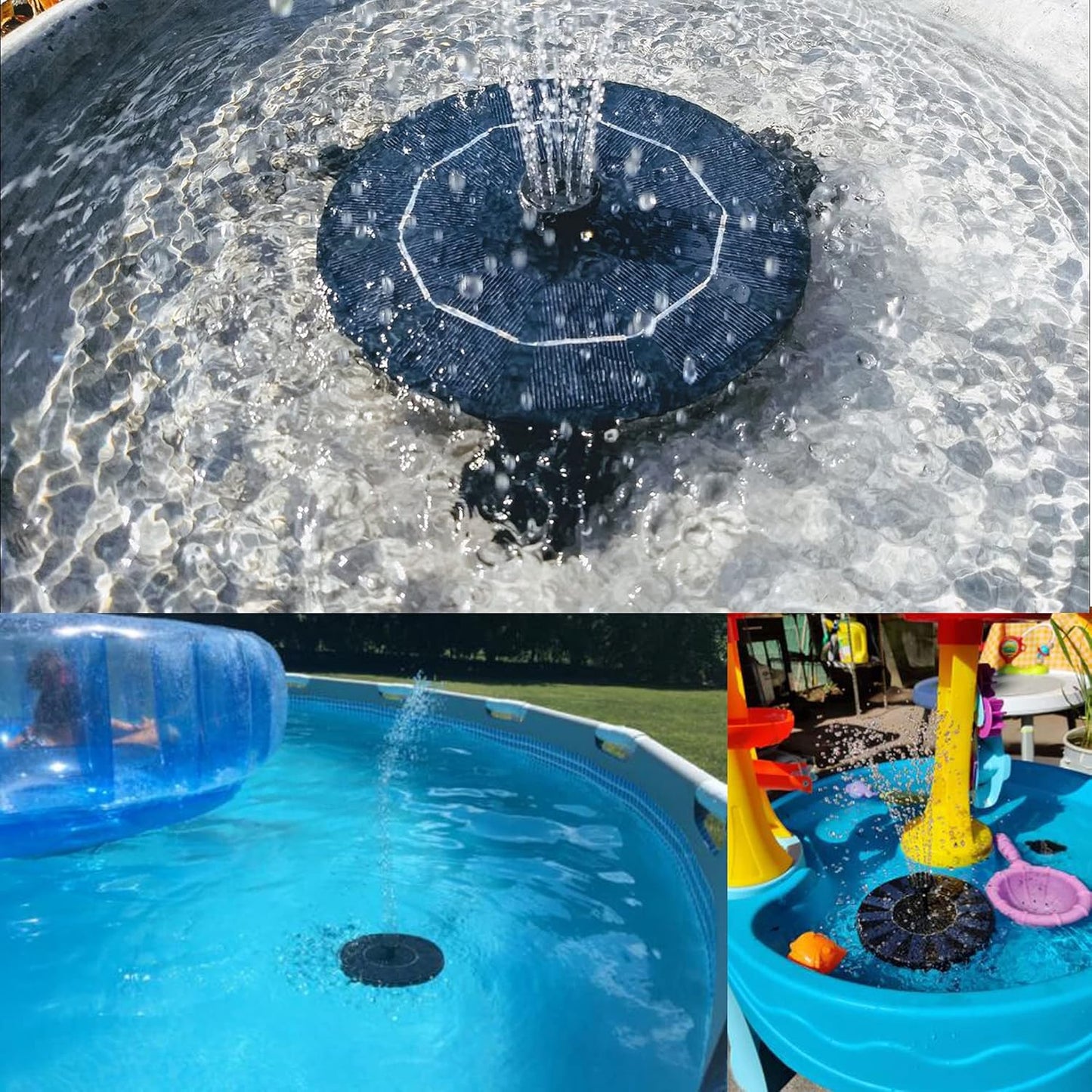 Sunny Days Bird Bath Fountain