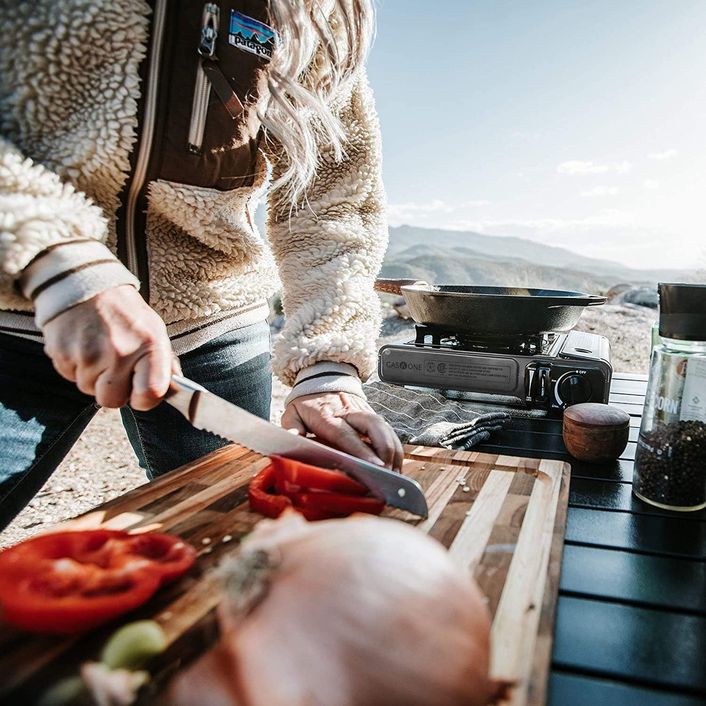 Compact Butane Camp Stove