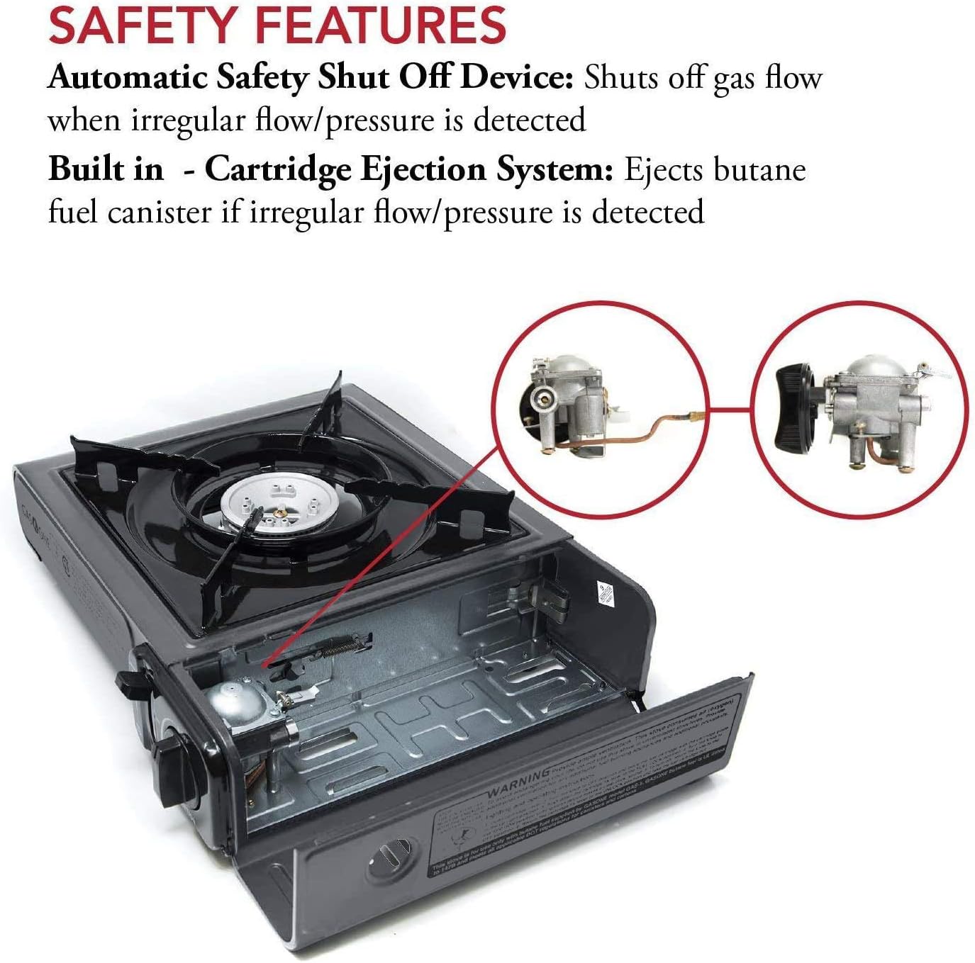 Compact Butane Camp Stove