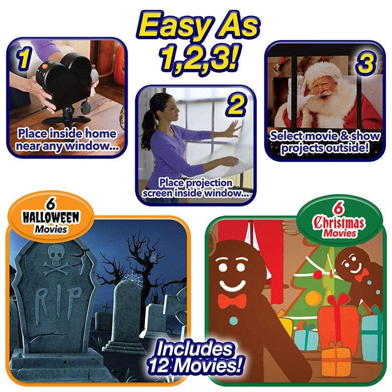 Holiday Window Projector