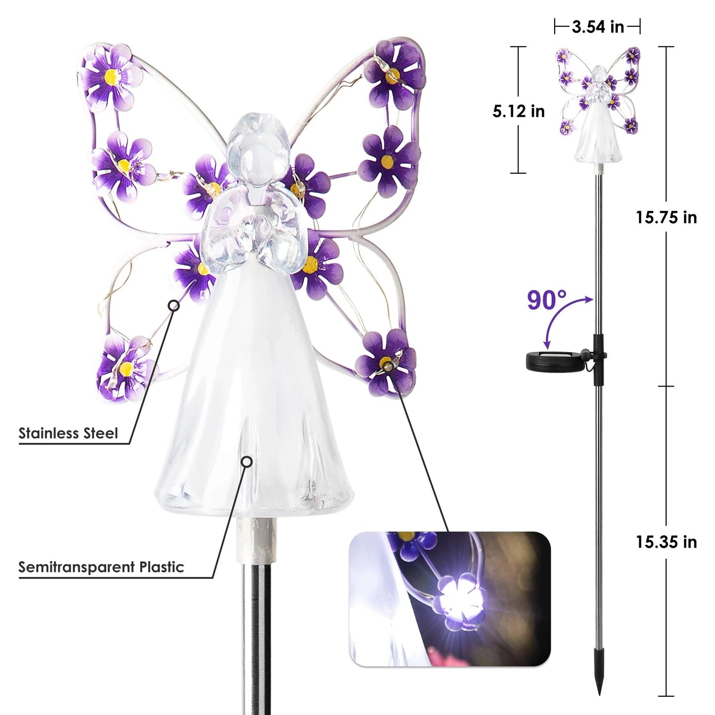 Heavenly Glow Solar Lights