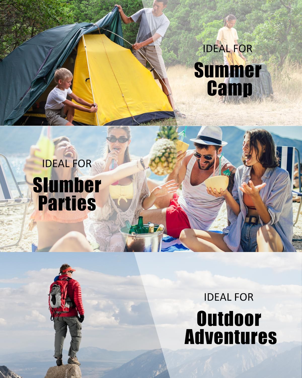 Weather-Ready Adventure Sleeping Bag