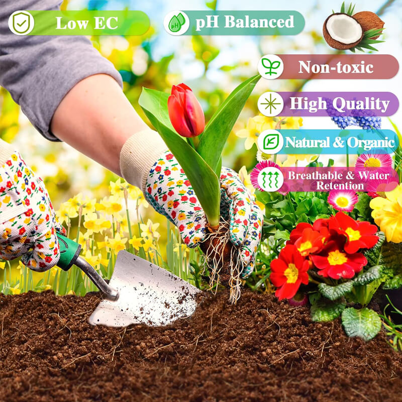 Premium Organic Coconut Coir Plant Bricks