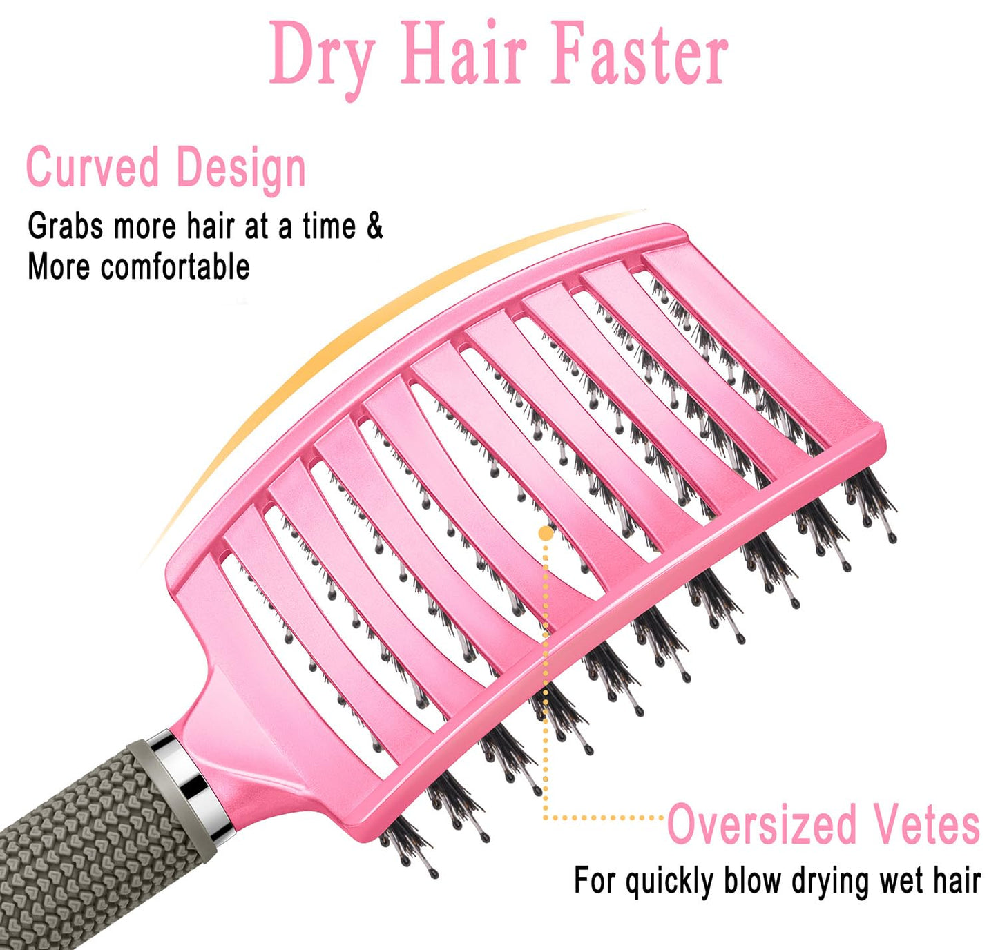Massaging Scalp-Detangling Hair Brush
