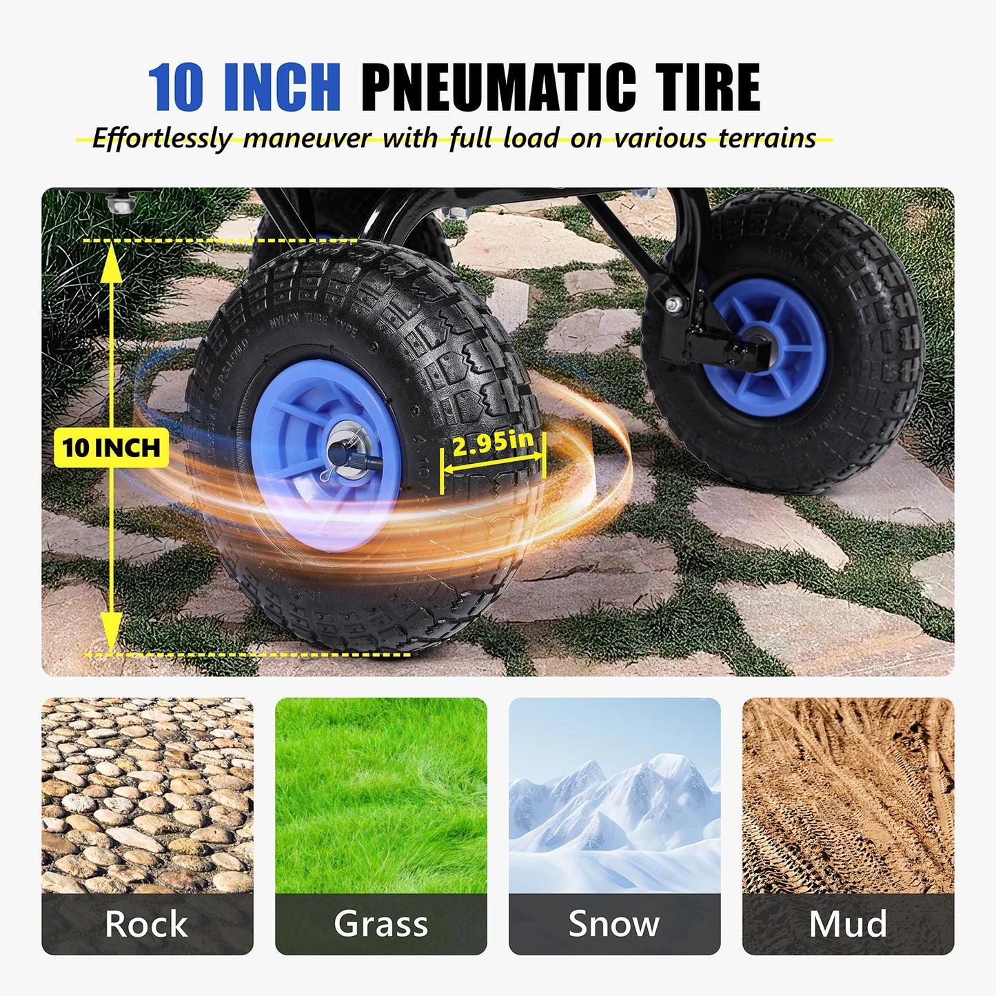 Heavy-Duty Garden Hauler
