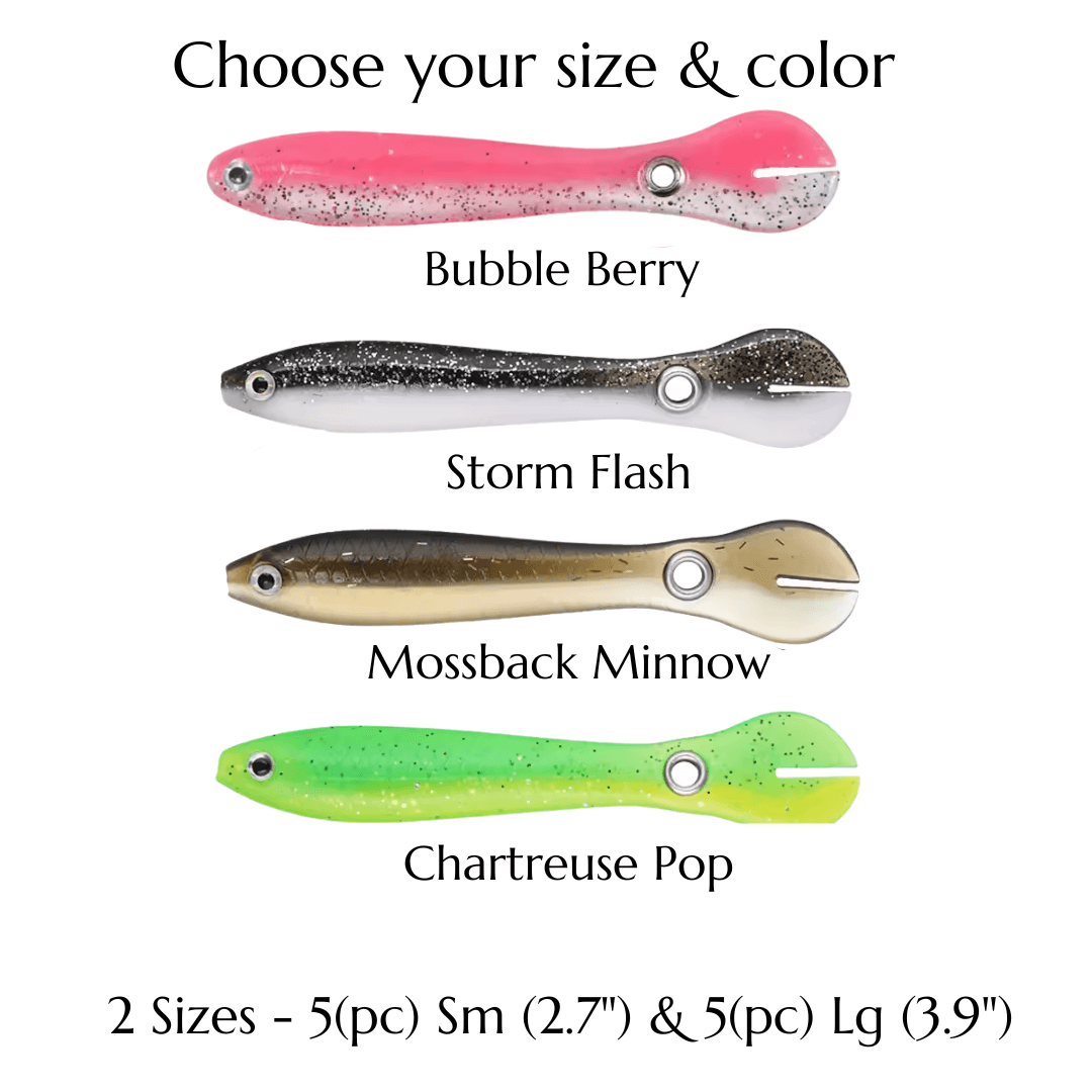 Sofbionic™ ColorStrike Lures – Bold Reaction Swimbaits
