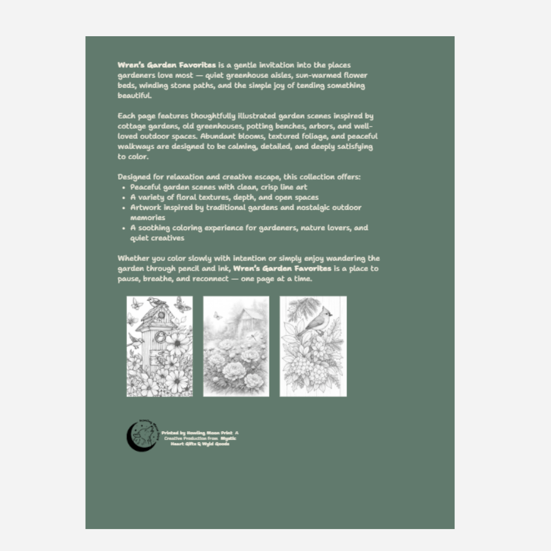 Wren's Garden Favorites