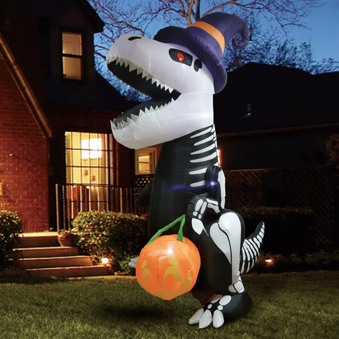 Spooky T-Rex Skeleton™ – Inflatable Dinosaur