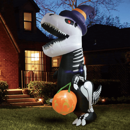 Spooky T-Rex Skeleton™ – Inflatable Dinosaur