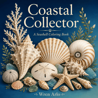 Coastal Collector: A Seashell Coloring Book