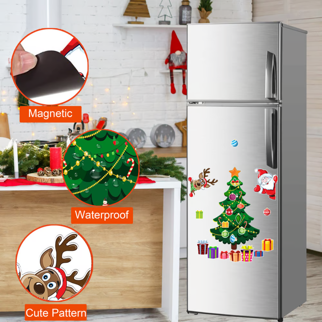 Holiday Magnetic Tree Set