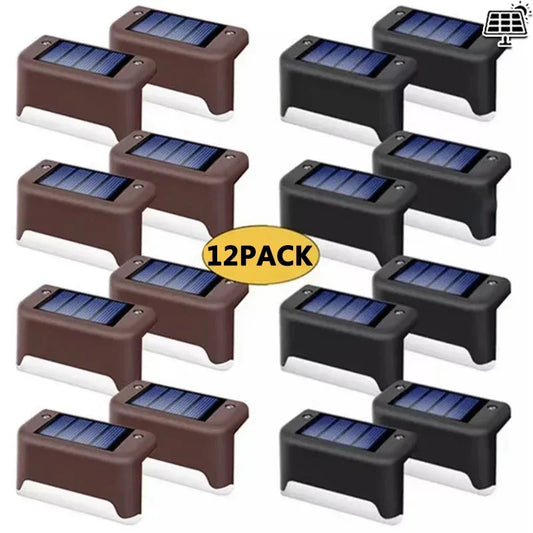 4/8/12Pcs Lumiscape™ - Waterproof Solar Step Light