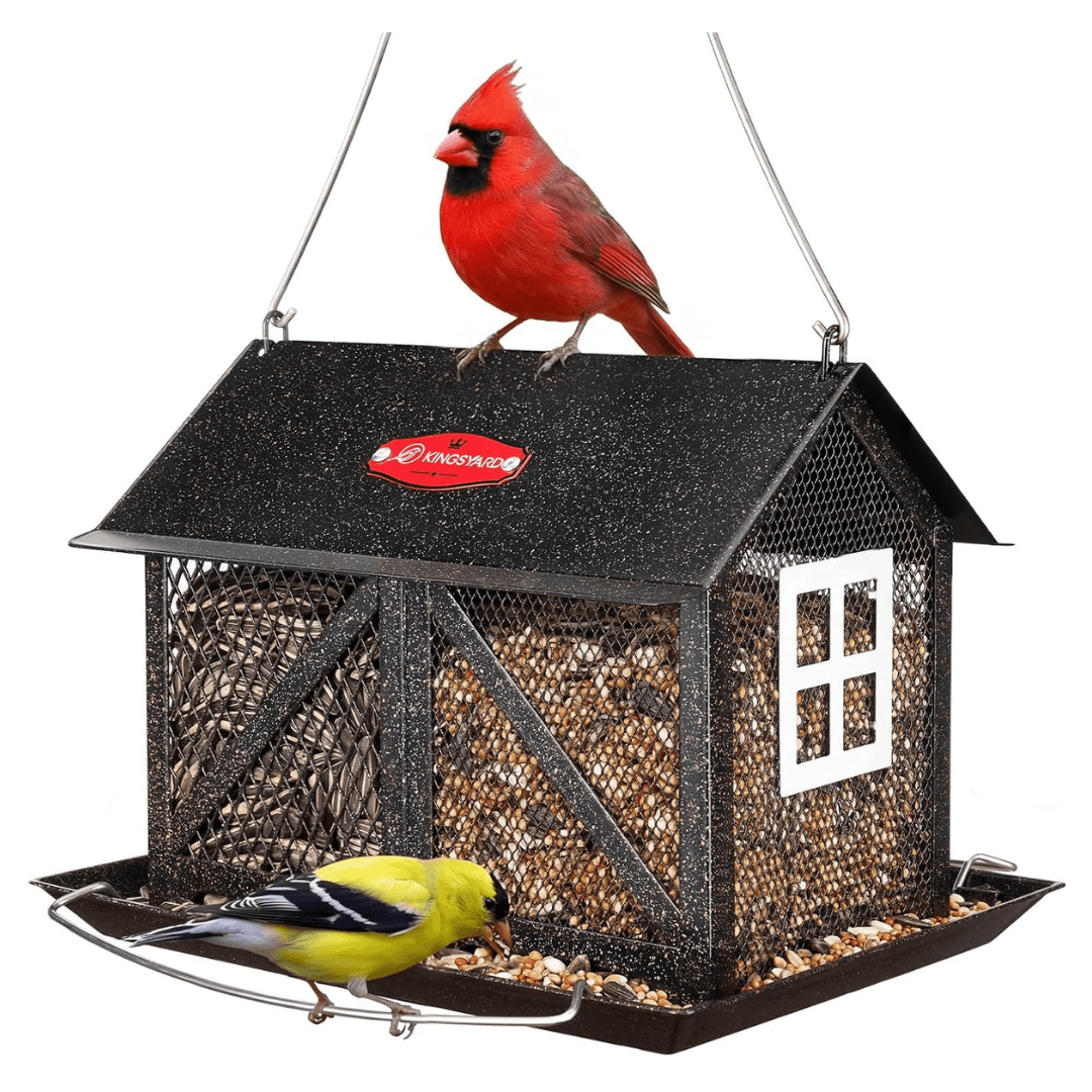 5lb Barn Style Bird Feeder – Large Capacity Design