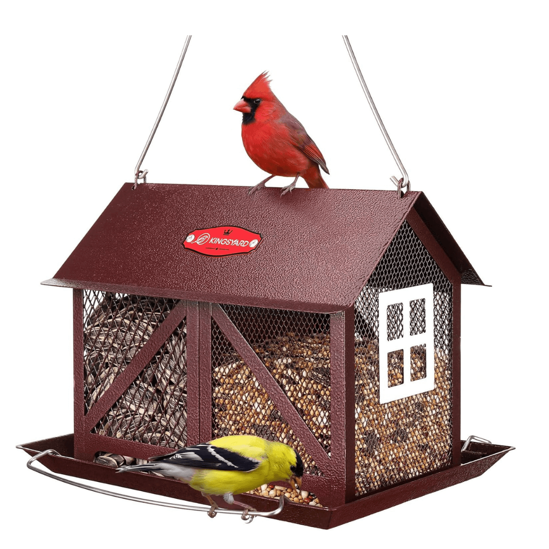 5lb Barn Style Bird Feeder – Large Capacity Design