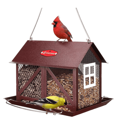 5lb Barn Style Bird Feeder – Large Capacity Design