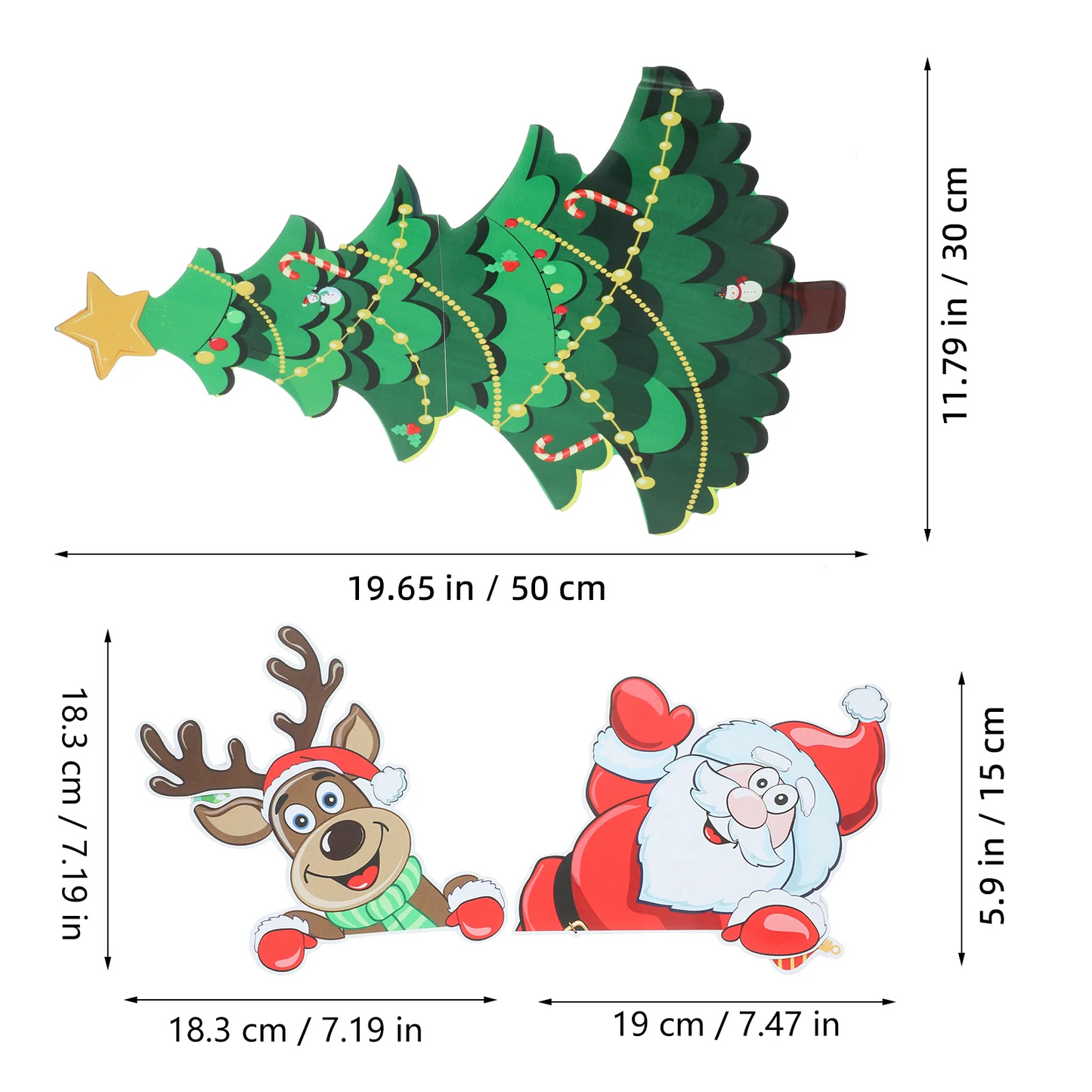 Holiday Magnetic Tree Set