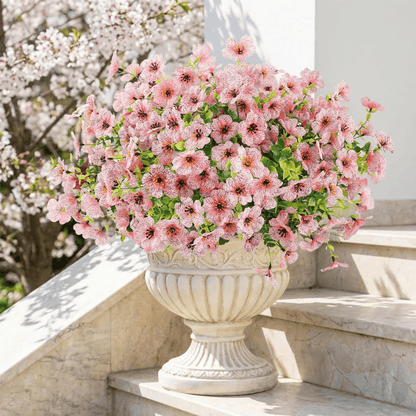 EverBlooms™ 12pc Outdoor Faux Flowers for Full Planters