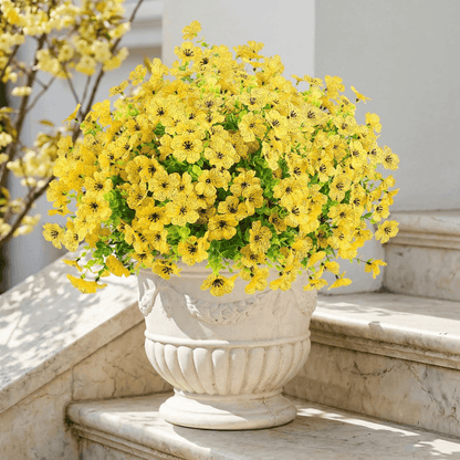 EverBlooms™ 12pc Outdoor Faux Flowers for Full Planters
