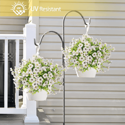 EverBlooms™ 12pc Outdoor Faux Flowers for Full Planters