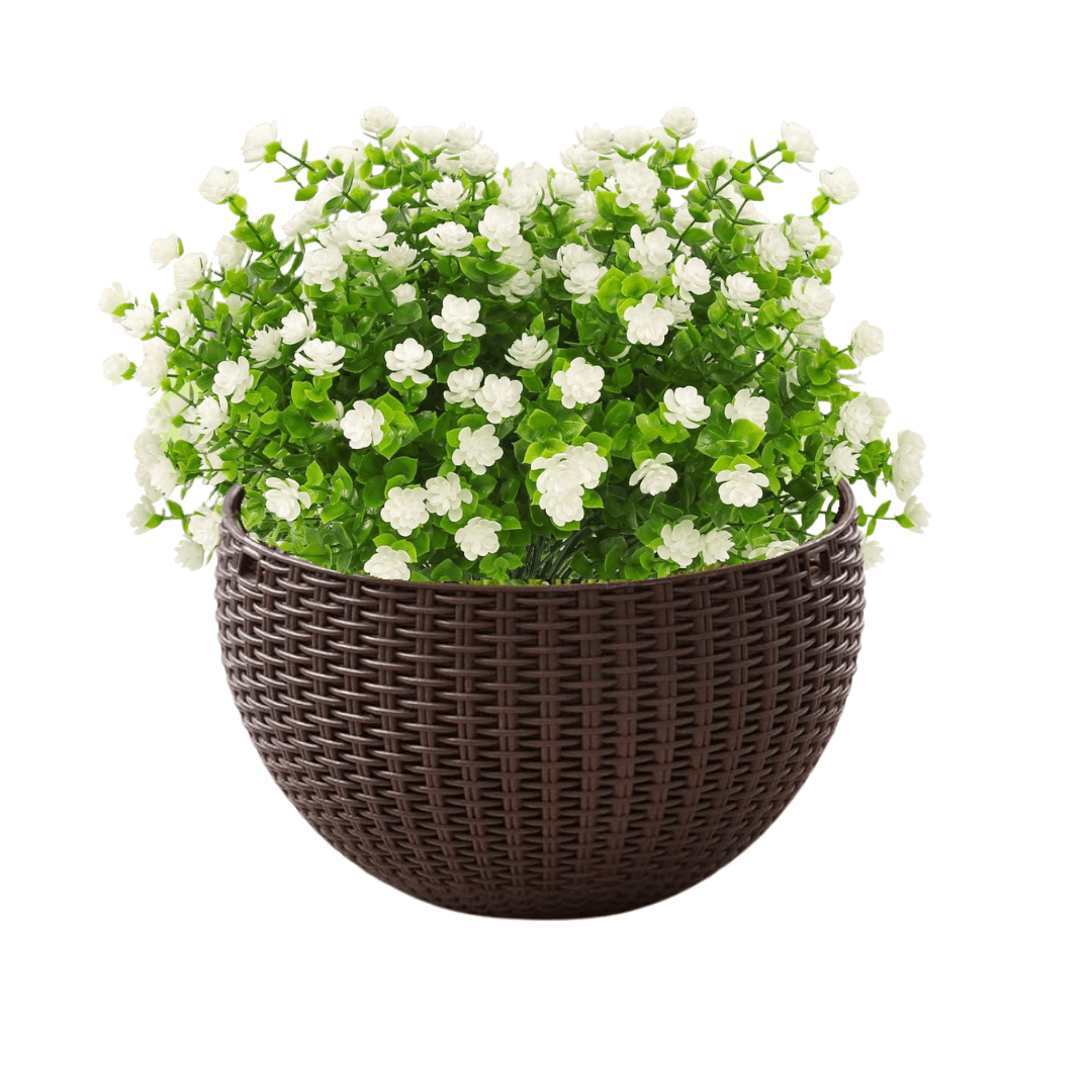 EverBlooms™ Outdoor Faux Flowers 8 Pieces for Full Planters