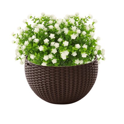 EverBlooms™ Outdoor Faux Flowers 8 Pieces for Full Planters