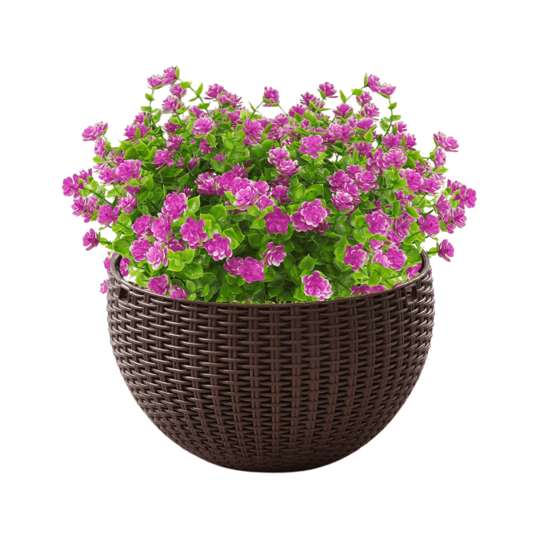 EverBlooms™ Outdoor Faux Flowers 8 Pieces for Full Planters