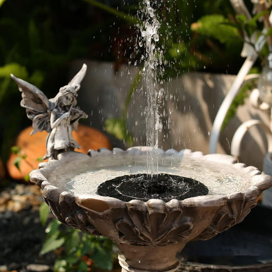 Sunny Days Bird Bath Fountain
