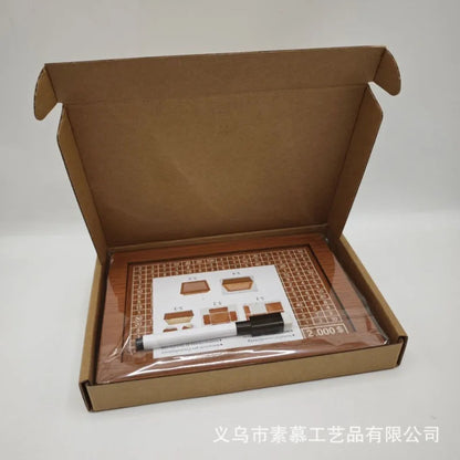SaveSmart Wooden Piggy Bank