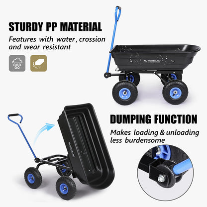 Heavy-Duty Garden Hauler