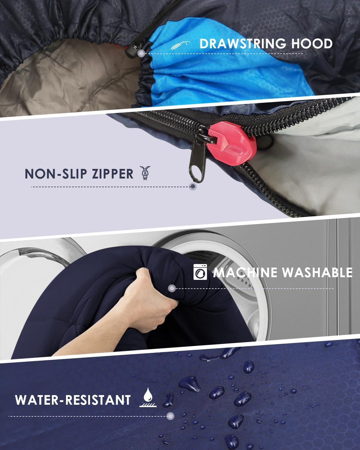 Weather-Ready Adventure Sleeping Bag