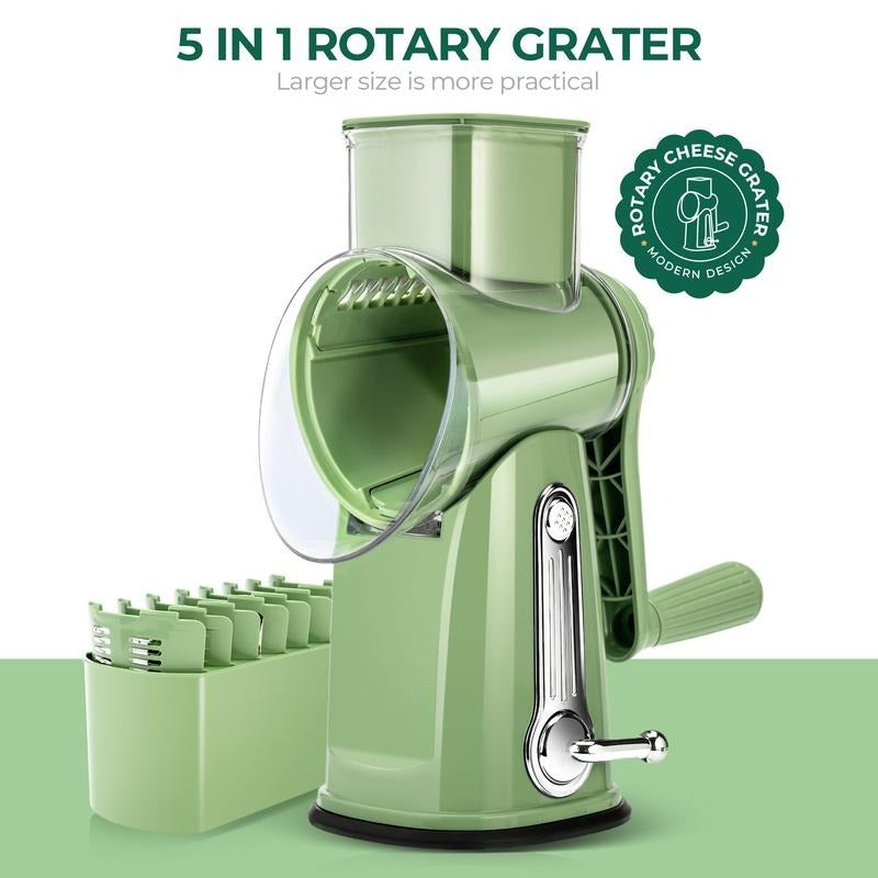 The Quick-Chef Rotary Grater