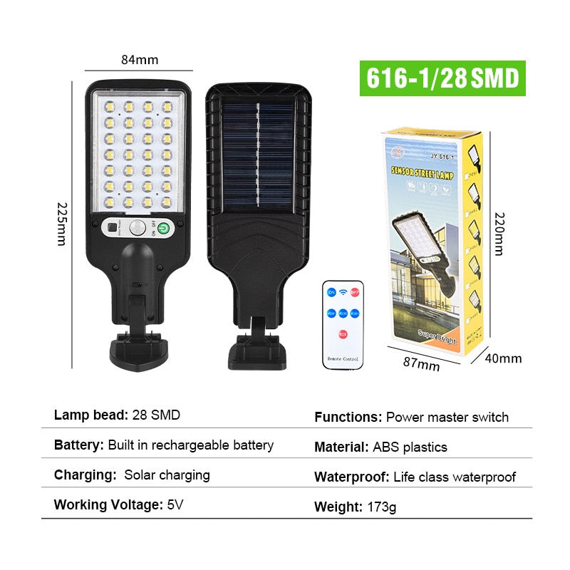 BrightGuard™ Solar Security Light