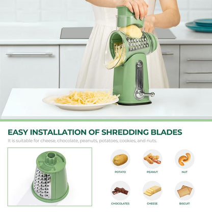 The Quick-Chef Rotary Grater